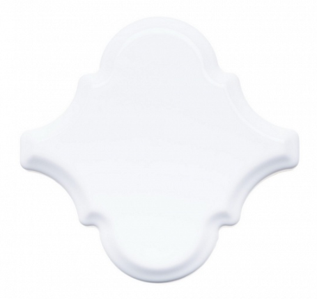 Декор настенный Adex Renaissance Arabesco Biselado Snow Cap 15x15