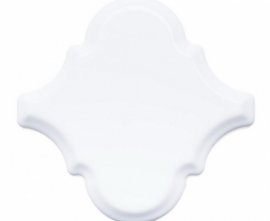 Декор настенный Adex Renaissance Arabesco Biselado Snow Cap 15x15