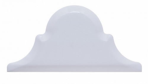 Декор настенный Adex Renaissance Arabesco Biselado Remate Snow Cap 15x7.5