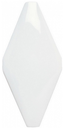 Декор настенный Adex Rombos Rombo Acolchado Blanco Z 10x20