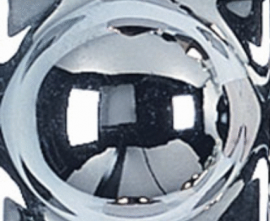 Декор настенный Adex Rombos Taco Esfera Plata 2x2
