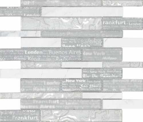 Мозаика Harmony Shapes D. Horizon White