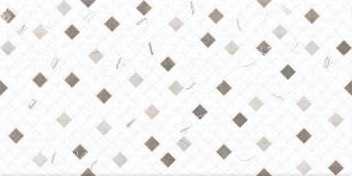 Плитка настенная Global Tile Siluet Белая мозаика