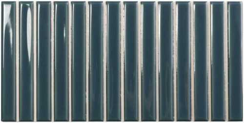Плитка настенная Wow Sweet Bars SB Peacock Blue 12.5x25