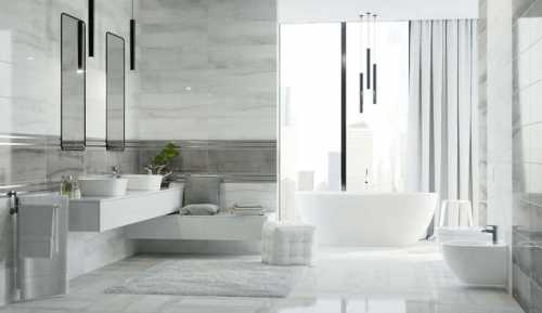 Плитка для ванной Ceramica Konskie Terra White