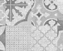 Плитка настенная Cersanit Terrazzo Печворк серый
