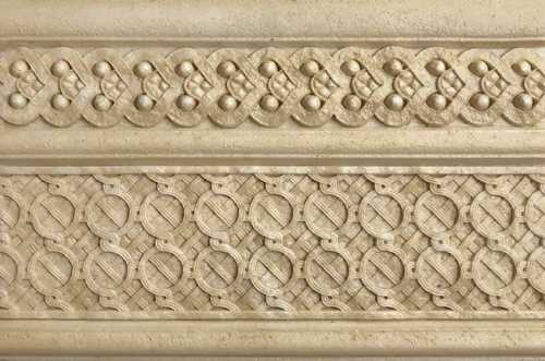 Бордюр настенный Kerasol Travertino Antico Sand Zocalo 16.5x25