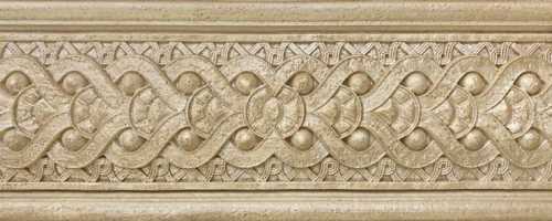 Бордюр настенный Kerasol Travertino Antico Sand Cenefa 10x25