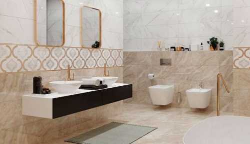 Плитка для ванной Alma Ceramica Umberto