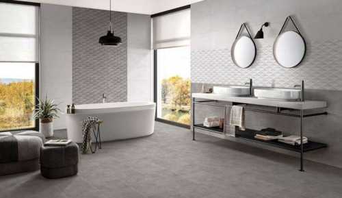 Плитка для ванной Cube Ceramica Urban Gris