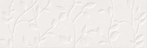 Плитка настенная Mei Winter Vine Белый Рельеф