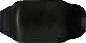 Декор настенный Vives Zola Angulo Remate Quarter Negro Mate
