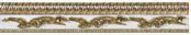 Бордюр настенный EL Molino Amadis Mold. Oro Bone
