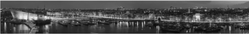Панно настенное Ceramica Konskie Amsterdam Panorama стекл. 3