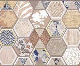 Декор настенный Alma Ceramica Asteria Многоцветный 24,9х50