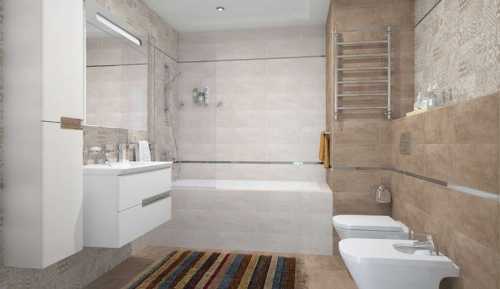 Плитка для ванной Ceramica Classic Bastion beige