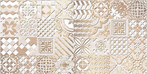Декор настенный Ceramica Classic Bastion beige Dec. Бежевый 20х40