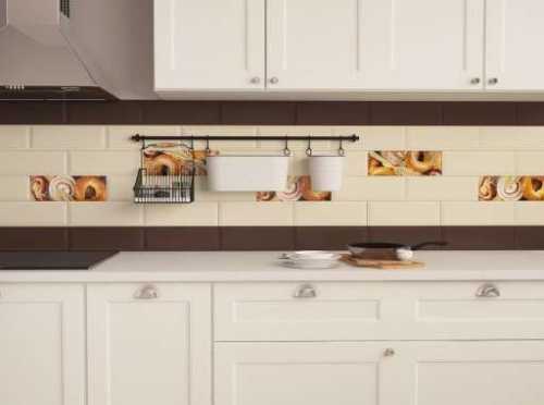 Плитка для кухни Терракота Beveled tile