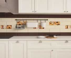 Плитка для кухни Терракота Beveled tile