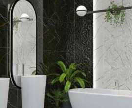 Плитка для ванной Eletto Ceramica Black & Gold