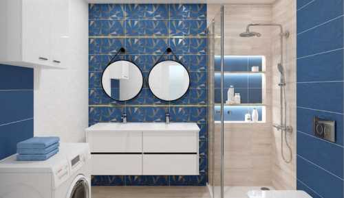 Плитка для ванной Concept GT Blue mix 1