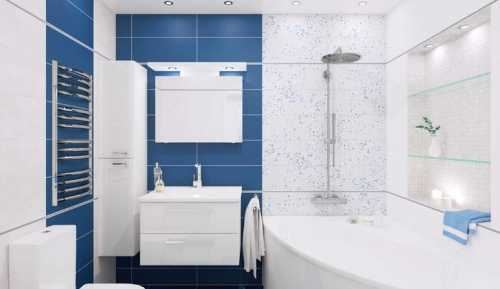 Плитка для ванной Concept GT Blue mix 5