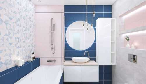 Плитка для ванной Concept GT Blue mix 6