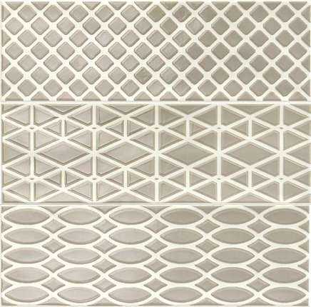 Декор настенный Ragno Brick Glossy Dec Mix 3 Beige R4KV