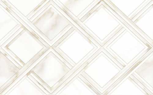 Плитка настенная Global Tile Calacatta Gold Белый 03 ромбы