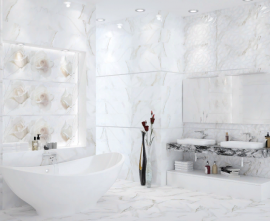 Плитка для ванной Eletto Ceramica Calacatta