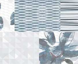 Декор настенный Polcolorit Cristal Bl Wave Dn