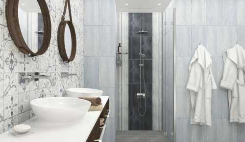 Плитка для ванной AltaCera Deco Sky