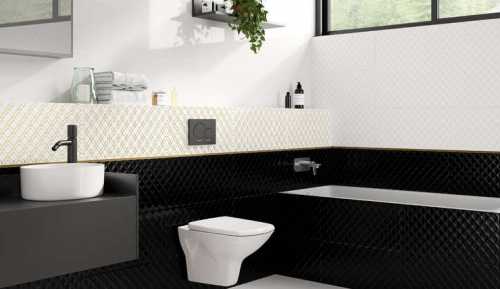 Плитка для ванной Cersanit Deco
