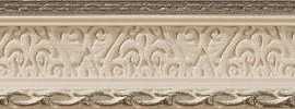 Бордюр настенный Azulev Delice Moldura Marfil 4x29