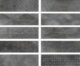 Плитка настенная CIR Docklands Freeport Mix Black