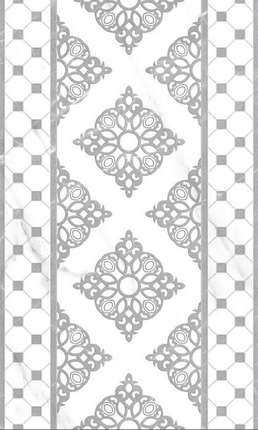 Декор настенный Gracia ceramica Elegance Grey decor 01