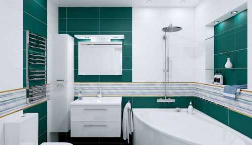 Плитка для ванной Concept GT Green mix 5