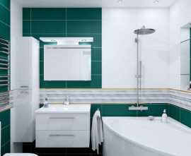 Плитка для ванной Concept GT Green mix 5