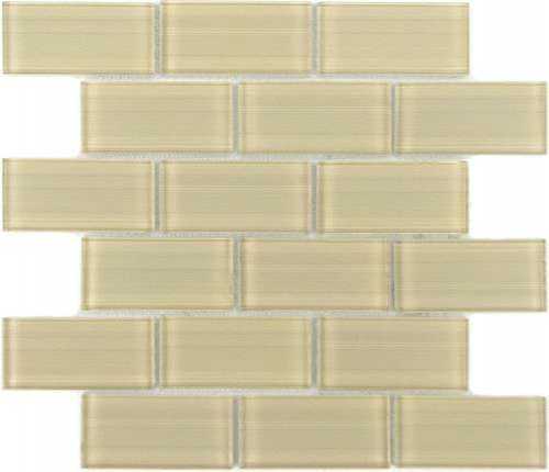 Мозаика Caramelle Mosaic Impressioni Mattoni Crema 50x100