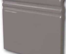 Бордюр настенный Equipe In Metro Skirting Gris oscuro Brillo