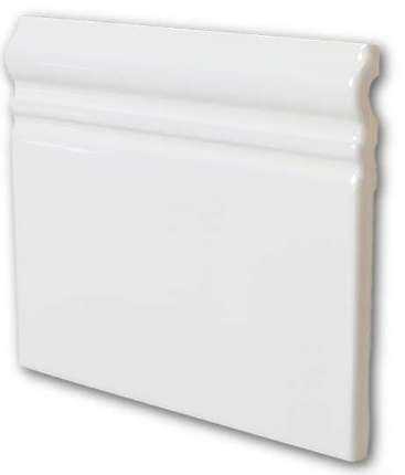 Бордюр настенный Equipe In Metro Skirting Blanco Brillo