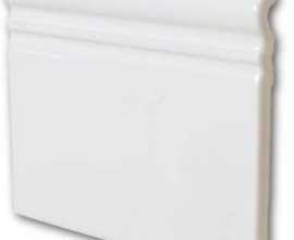 Бордюр настенный Equipe In Metro Skirting Blanco Brillo