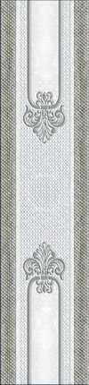 Бордюр настенный Eurotile Istambul Grey Eclipse Grey 350