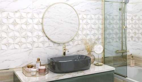 Плитка для ванной Alma Ceramica Laura
