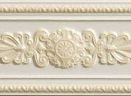 Декор настенный Vallelunga Lirica Crema Crema dec. Cornice 10х30