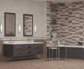 Плитка для ванной Novacera Marble Bone