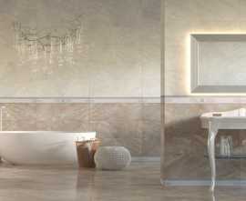 Плитка для ванной Novacera Marble Perla