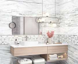 Плитка для ванной Alma Ceramica Mercury