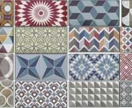 Плитка настенная Equipe Metro Patchwork Colours (16 видов паттерна)