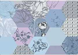 Декор настенный Mei Modern Multicolour inserto B